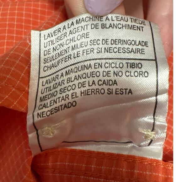 Antigua Orange and White Plaid OSU Size XL Men’s Long Sleeved Dress Shirt - Picture 11 of 11